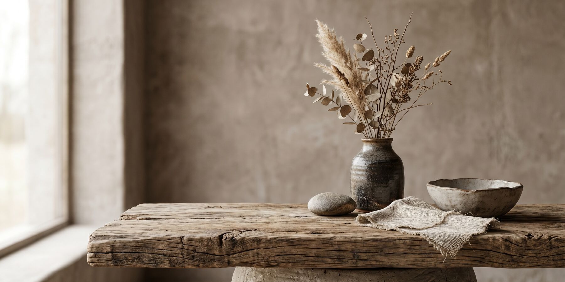 Stone home decor interior